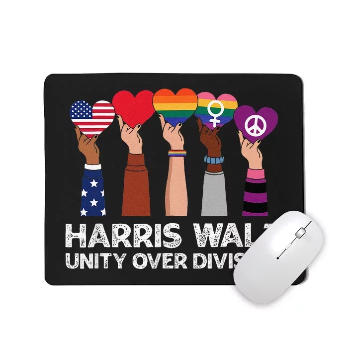 Harris Waltz 2024 Unity Over Division Mousepad