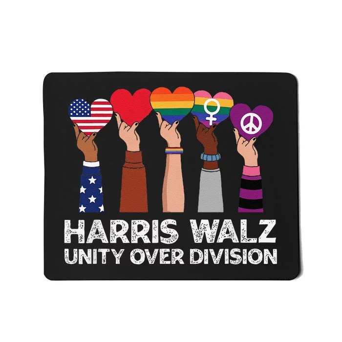 Harris Waltz 2024 Unity Over Division Mousepad