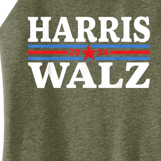 Harris Waltz 2024 Election Kamala Harris Tim Waltz 2024 Women’s Perfect Tri Rocker Tank