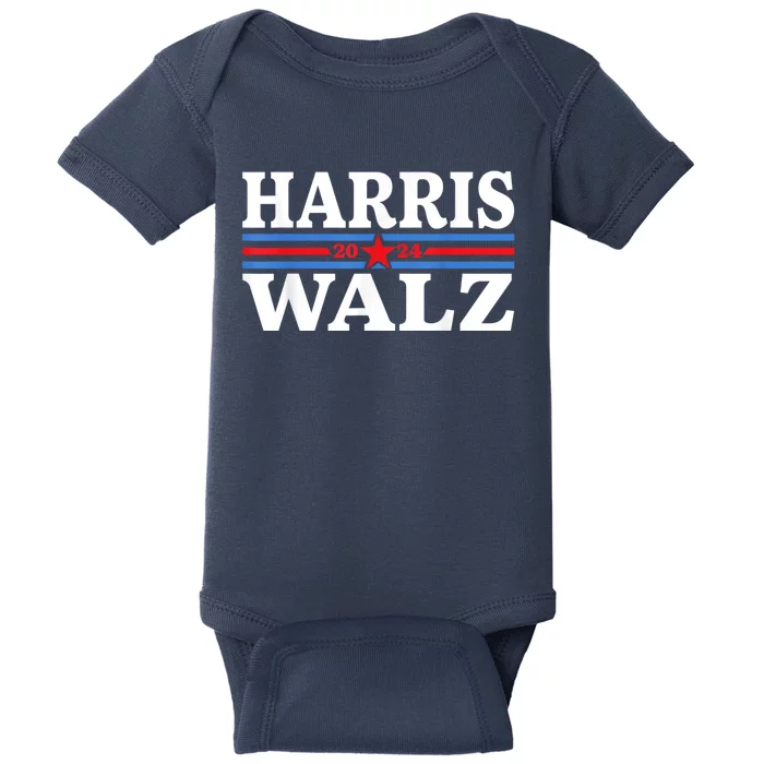 Harris Waltz 2024 Election Kamala Harris Tim Waltz 2024 Baby Bodysuit