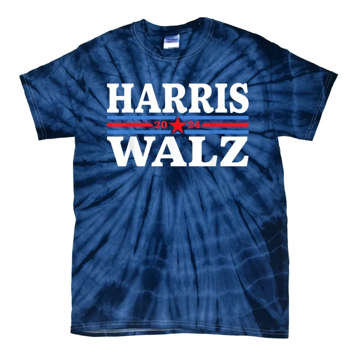 Harris Waltz 2024 Election Kamala Harris Tim Waltz 2024 Tie-Dye T-Shirt