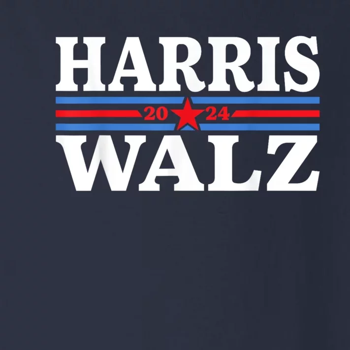 Harris Waltz 2024 Election Kamala Harris Tim Waltz 2024 Toddler Long Sleeve Shirt