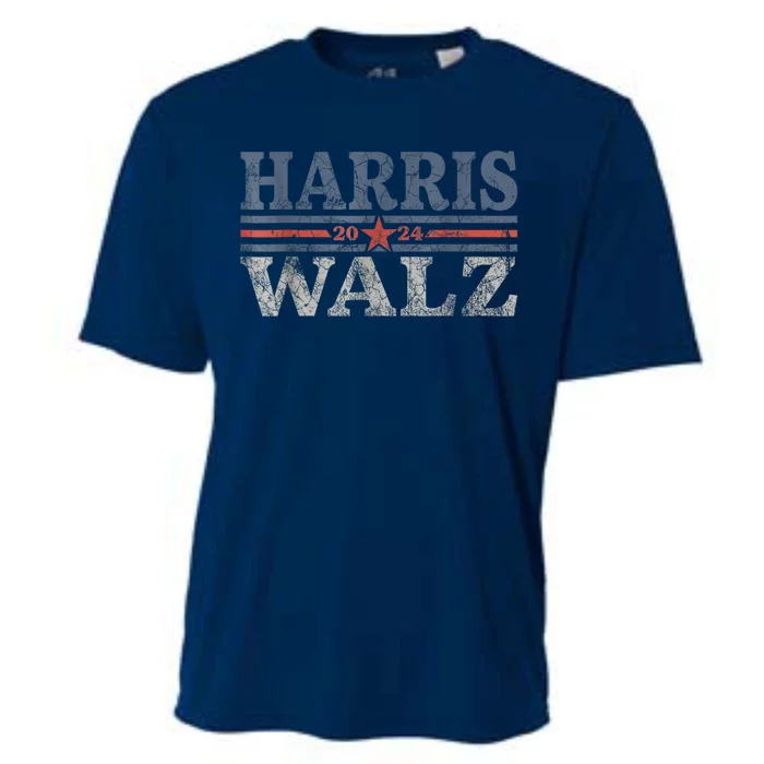 Harris Waltz 2024 Election Kamala Harris Tim Waltz 2024 Cooling Performance Crew T-Shirt