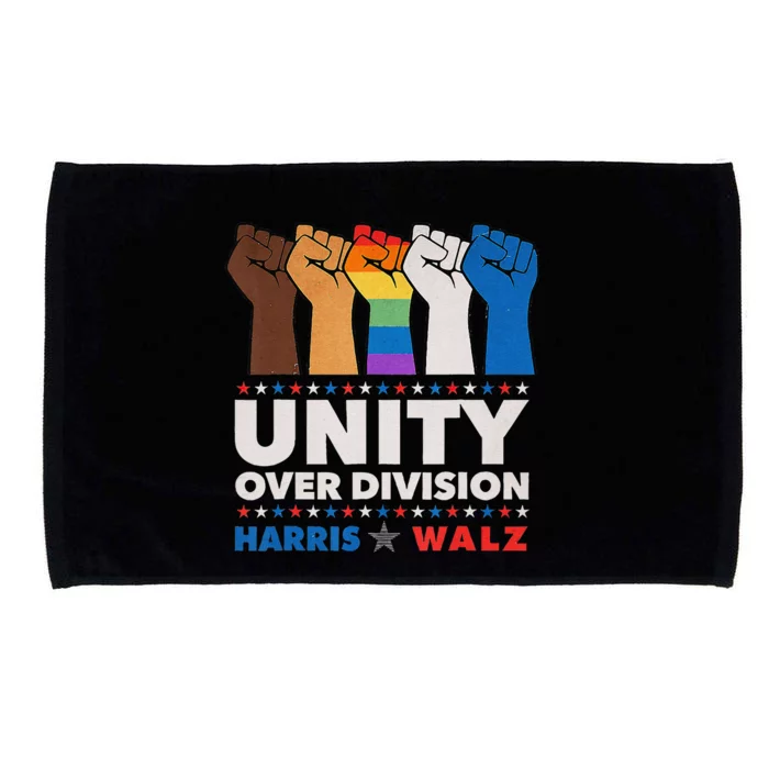 Harris Waltz 2024 Unity Over Division Microfiber Hand Towel