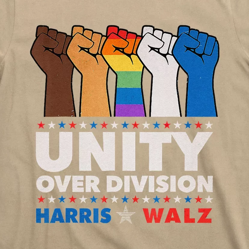 Harris Waltz 2024 Unity Over Division T-Shirt