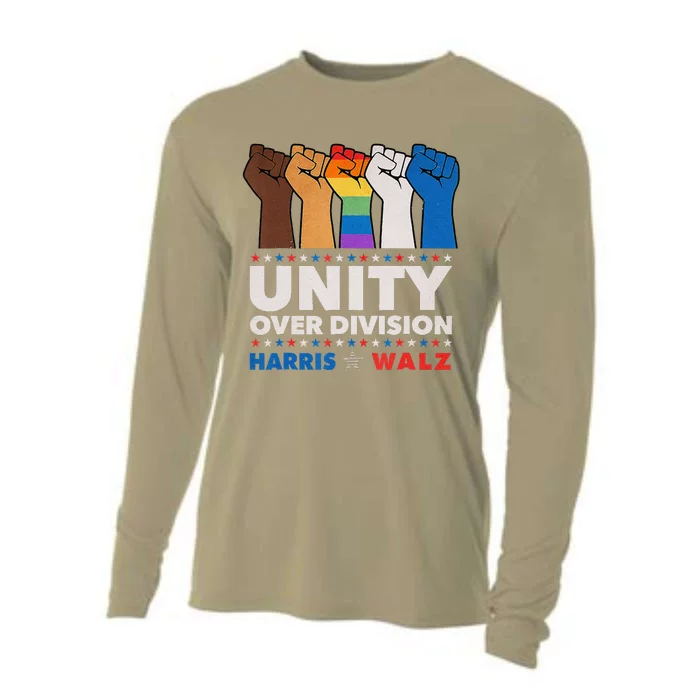 Harris Waltz 2024 Unity Over Division Cooling Performance Long Sleeve Crew