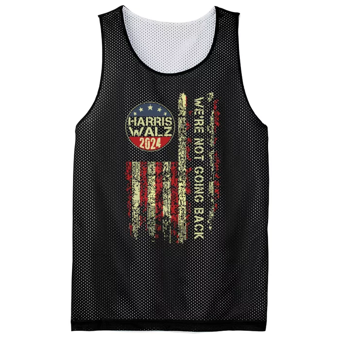 Harris Waltz 2024 Election Kamala Harris Tim Waltz 2024 Mesh Reversible Basketball Jersey Tank