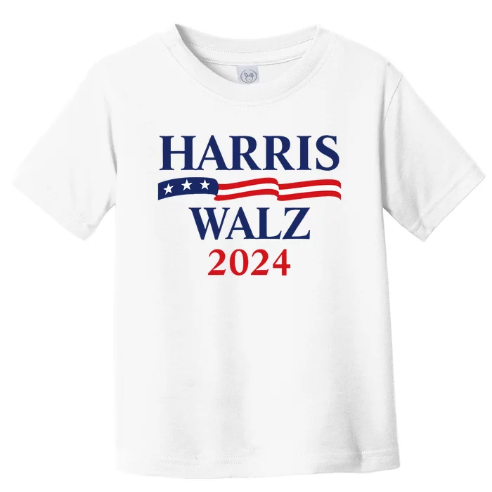 Harris Waltz 2024 Usa Harris Walz 2024 Toddler T-Shirt