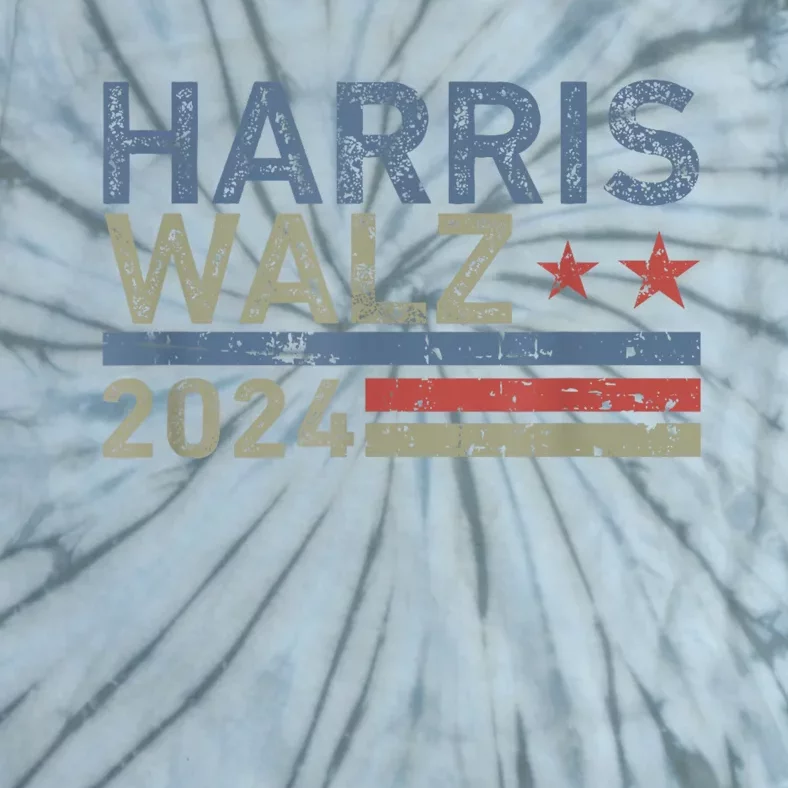 Harris Waltz 2024 Election Kamala Harris Tim Waltz 2024 Tie-Dye T-Shirt