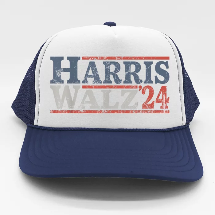 Harris Waltz 2024 Election Kamala Harris Tim Waltz 2024 Trucker Hat