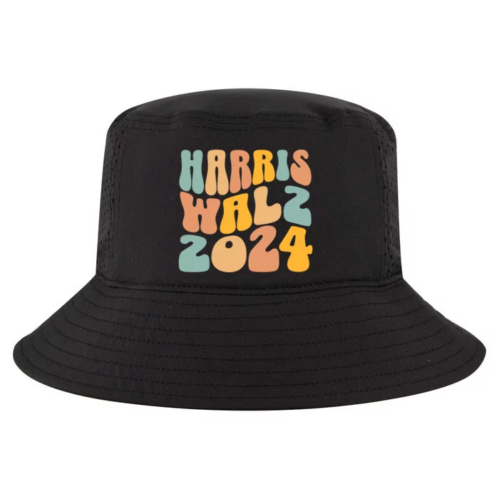 Harris Walz 2024 For President Kamala Harris Democrat Cool Comfort Performance Bucket Hat