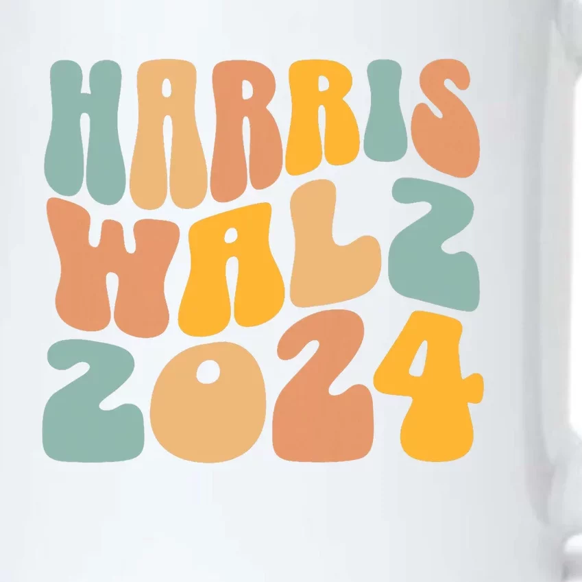 Harris Walz 2024 For President Kamala Harris Democrat Black Color Changing Mug