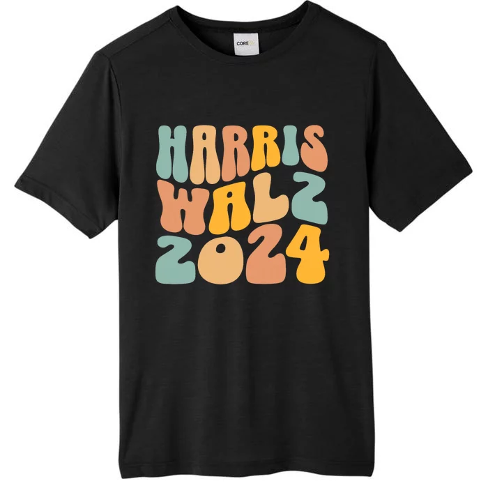 Harris Walz 2024 For President Kamala Harris Democrat ChromaSoft Performance T-Shirt