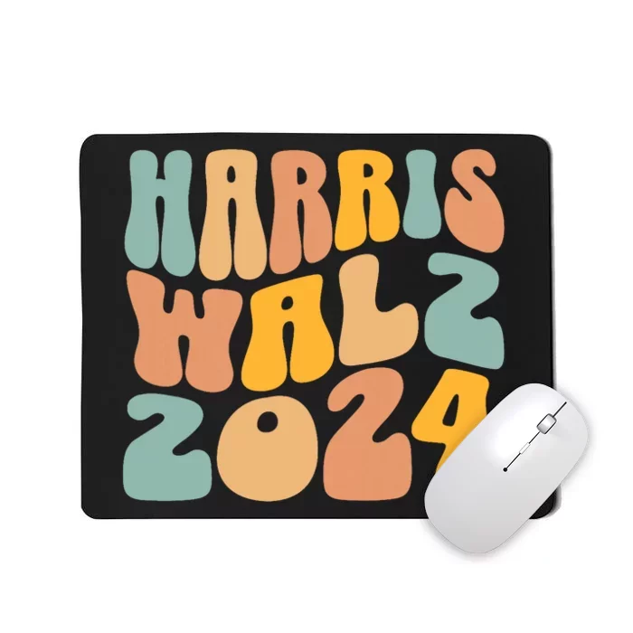 Harris Walz 2024 For President Kamala Harris Democrat Mousepad