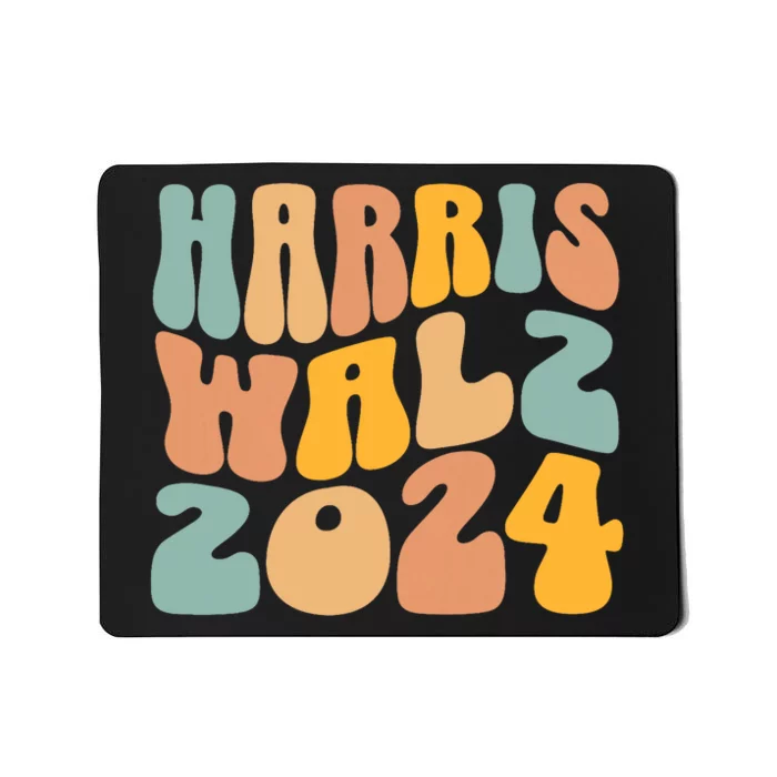 Harris Walz 2024 For President Kamala Harris Democrat Mousepad