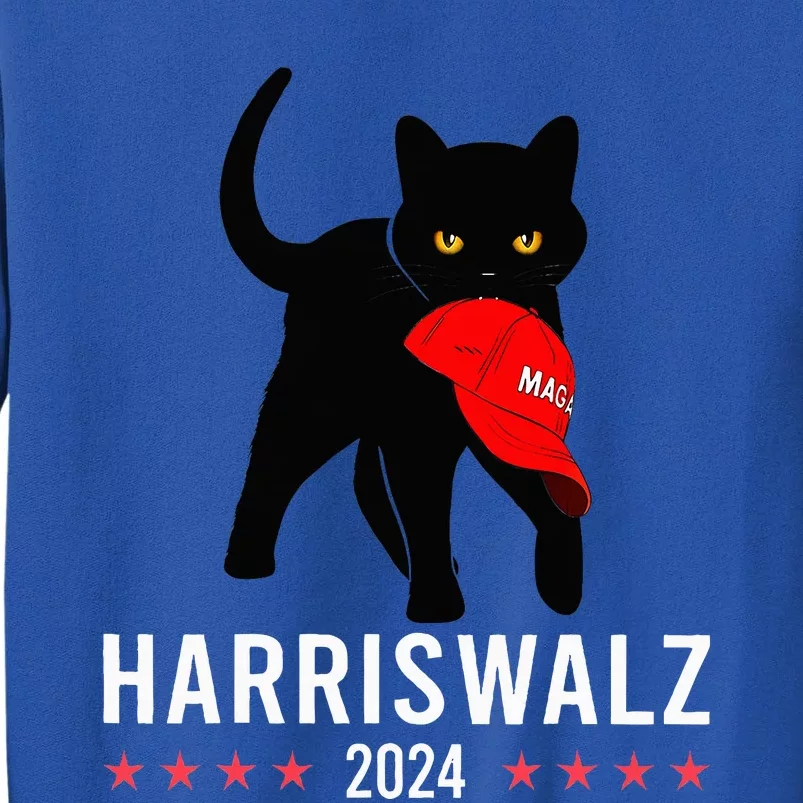 Harris Walz 2024 Cat Lady For Kamala Harris Against Trump Sweatshirt