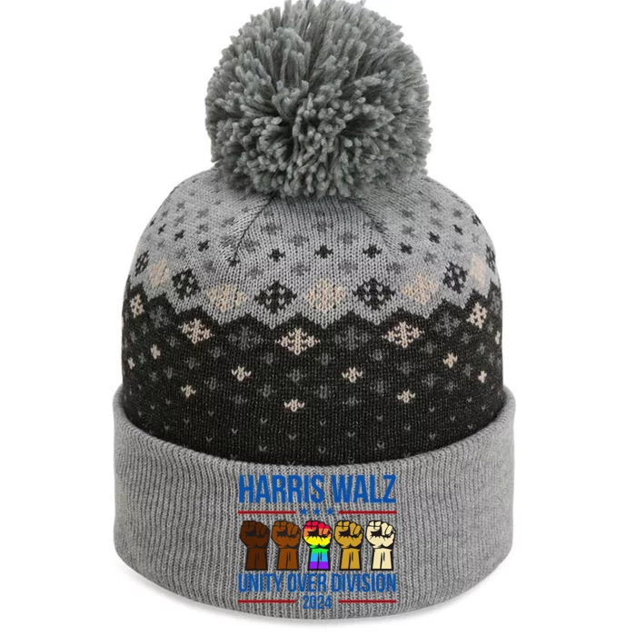 Harris Waltz 2024 Unity Over Division The Baniff Cuffed Pom Beanie