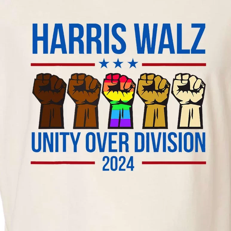 Harris Waltz 2024 Unity Over Division Garment-Dyed Women's Muscle Tee