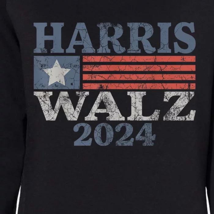 Harris Waltz 2024 Election Kamala Harris Tim Waltz 2024 Womens California Wash Sweatshirt