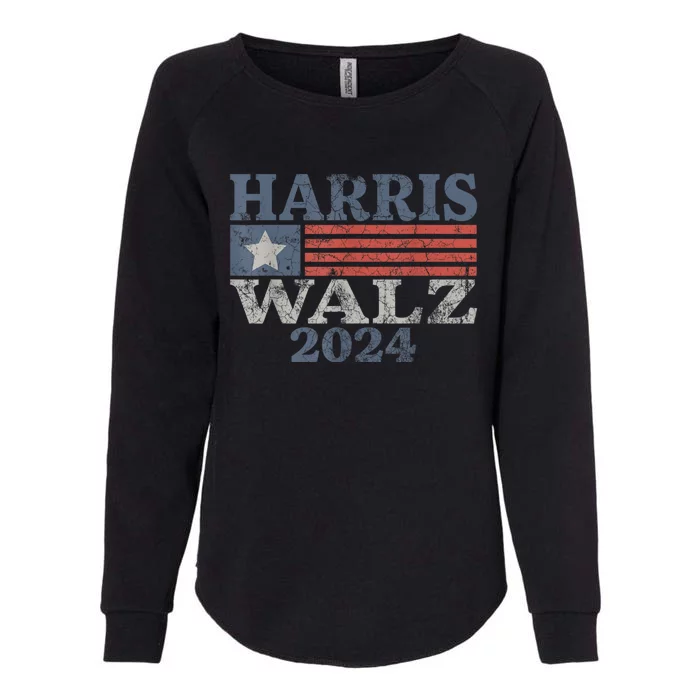 Harris Waltz 2024 Election Kamala Harris Tim Waltz 2024 Womens California Wash Sweatshirt