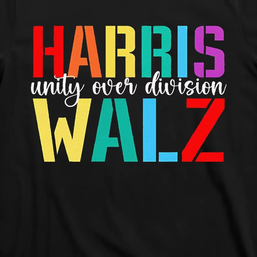 Harris Waltz 2024 Unity Over Division T-Shirt