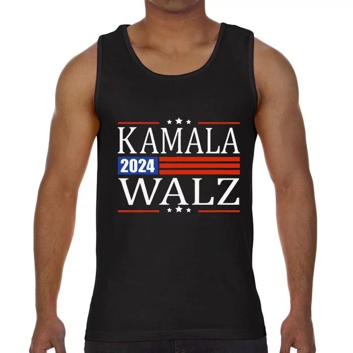 Harris Waltz 2024  Kamala Harris Tim Waltz 2024 Gift Comfort Colors® Tank Top