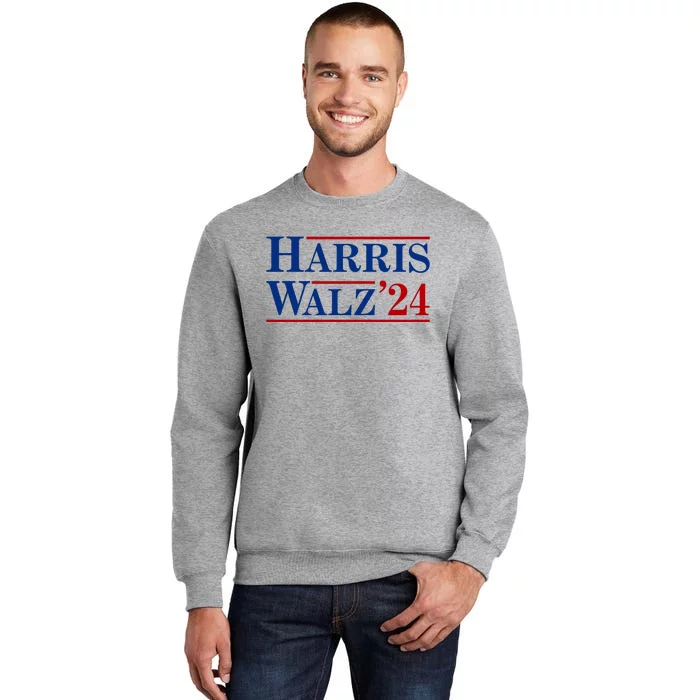 Harris Walz 2024 Tall Sweatshirt