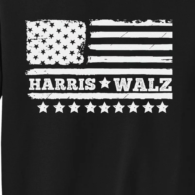 Harris Waltz 2024 Election Kamala Harris Tim Waltz 2024 Gift Tall Sweatshirt