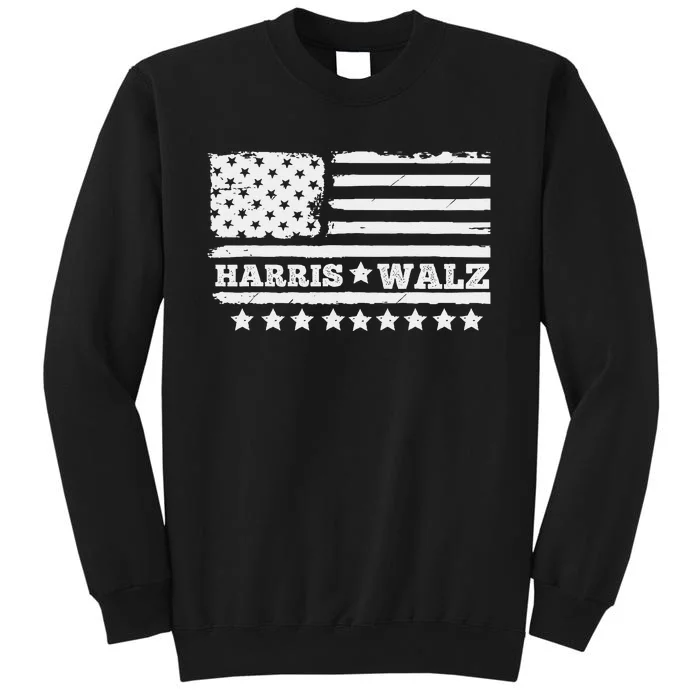 Harris Waltz 2024 Election Kamala Harris Tim Waltz 2024 Gift Tall Sweatshirt