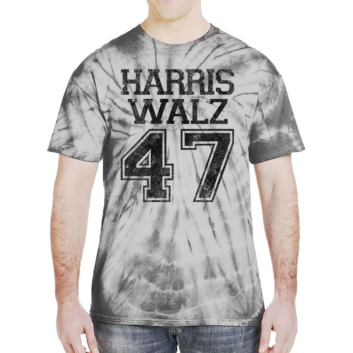 Harris Walz 2024 Campaign For President Vintage Harris Waltz Tie-Dye T-Shirt