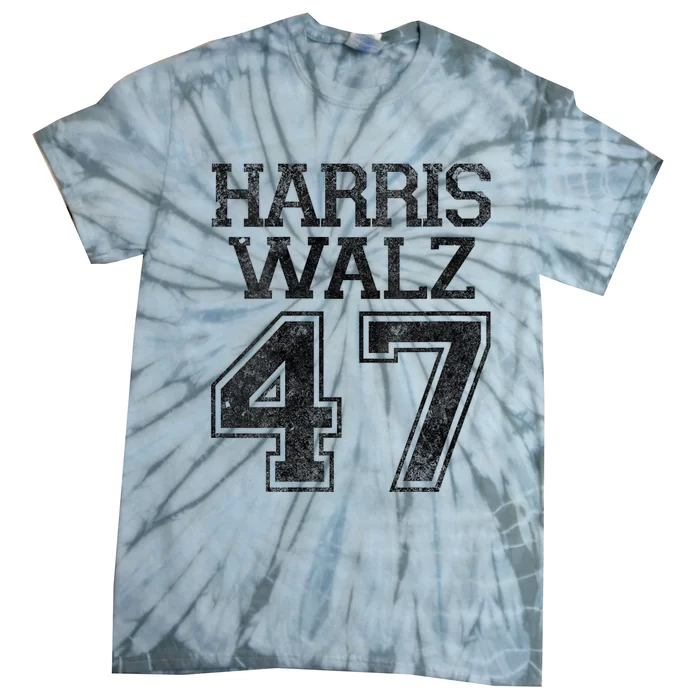 Harris Walz 2024 Campaign For President Vintage Harris Waltz Tie-Dye T-Shirt