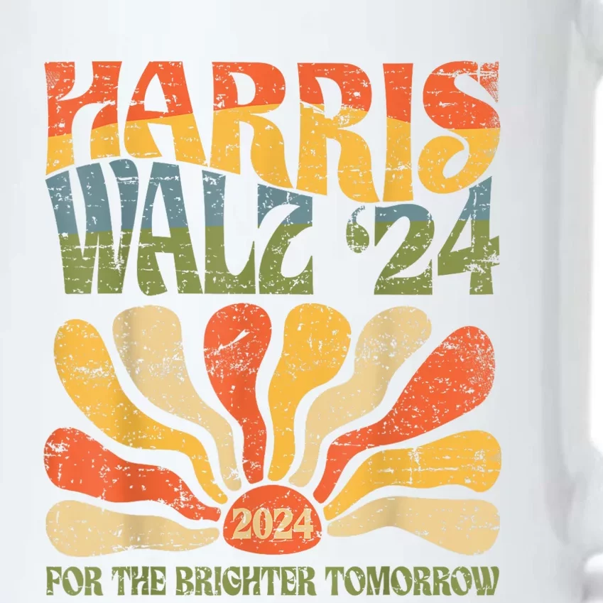 Harris Waltz 2024 Election Kamala Harris Tim Waltz 2024 Black Color Changing Mug