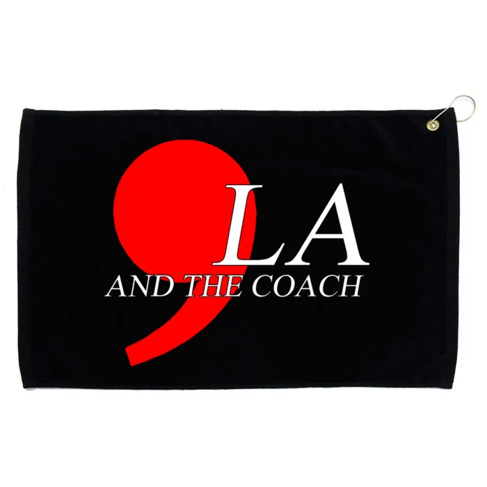 Harris Walz 2024 Comma La And The Coach Grommeted Golf Towel