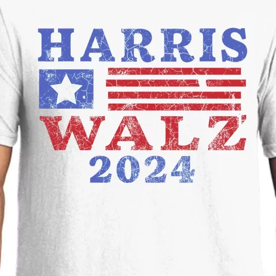 Harris Waltz 2024 Election Kamala Harris Tim Waltz 2024 Pro Kamala Harris Pajama Set