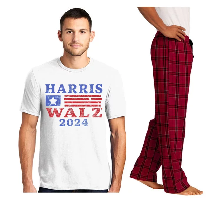 Harris Waltz 2024 Election Kamala Harris Tim Waltz 2024 Pro Kamala Harris Pajama Set