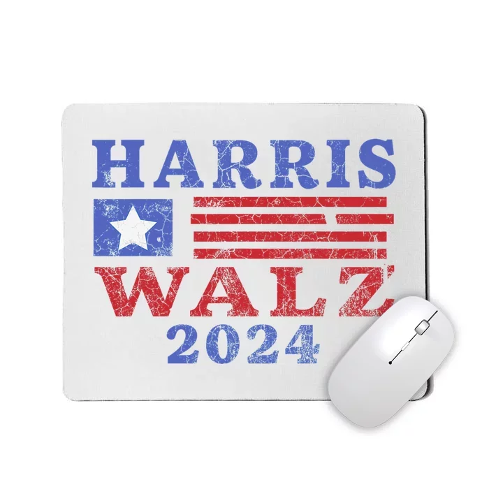 Harris Waltz 2024 Election Kamala Harris Tim Waltz 2024 Pro Kamala Harris Mousepad