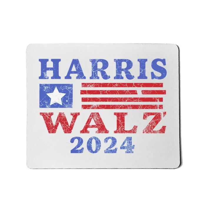 Harris Waltz 2024 Election Kamala Harris Tim Waltz 2024 Pro Kamala Harris Mousepad