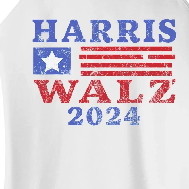 Harris Waltz 2024 Election Kamala Harris Tim Waltz 2024 Pro Kamala Harris Women’s Perfect Tri Rocker Tank