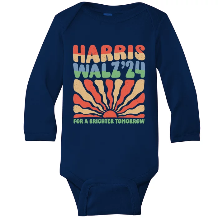 Harris Waltz 24 Brighter Tomorrow Gift Baby Long Sleeve Bodysuit