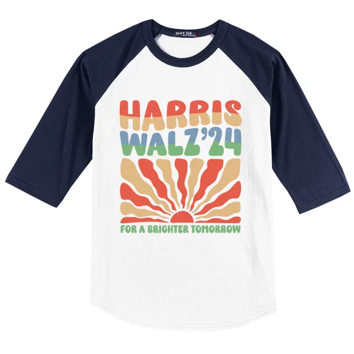 Harris Waltz 24 Brighter Tomorrow Gift Baseball Sleeve Shirt