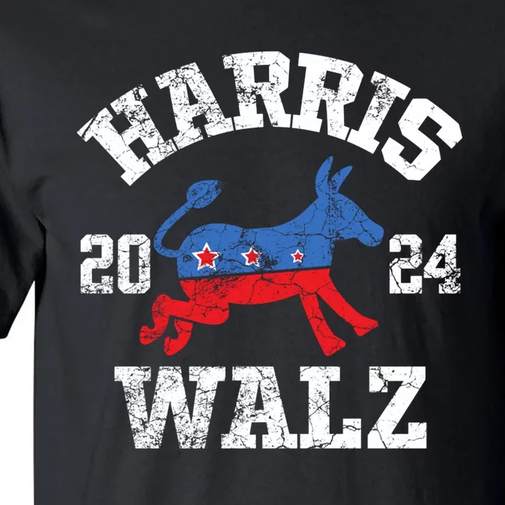 Harris Waltz 2024 Election Kamala Harris Tim Waltz 2024 Tall T-Shirt