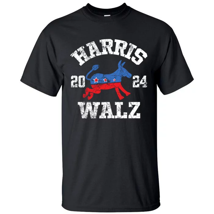 Harris Waltz 2024 Election Kamala Harris Tim Waltz 2024 Tall T-Shirt