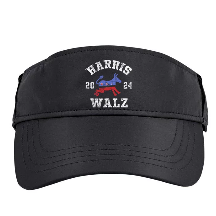 Harris Waltz 2024 Election Kamala Harris Tim Waltz Adult Drive Performance Visor