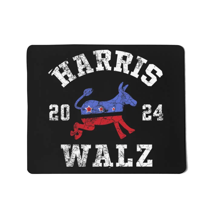 Harris Waltz 2024 Election Kamala Harris Tim Waltz Mousepad