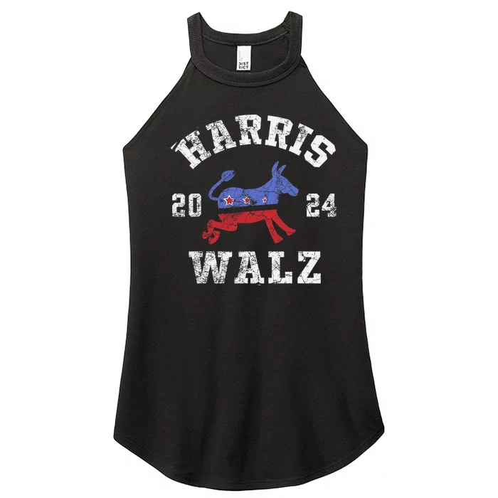 Harris Waltz 2024 Election Kamala Harris Tim Waltz Women’s Perfect Tri Rocker Tank