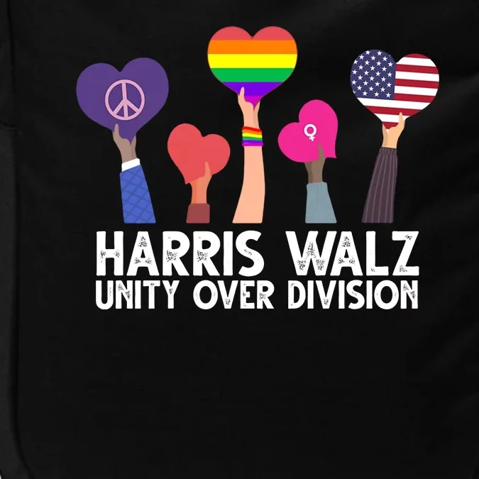 Harris Waltz 2024 Unity Over Division Lgbtq Equality Impact Tech Backpack