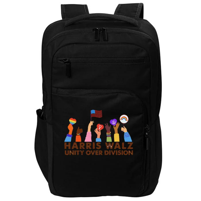 Harris Waltz 2024 Unity Over Division Gift Impact Tech Backpack