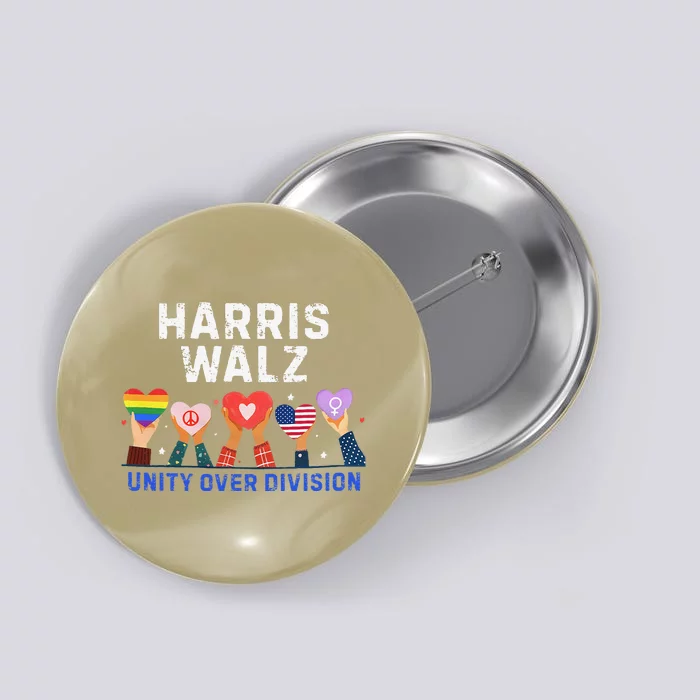 Harris Walz 2024 Unity Over Division Harris Walz 2024 Button