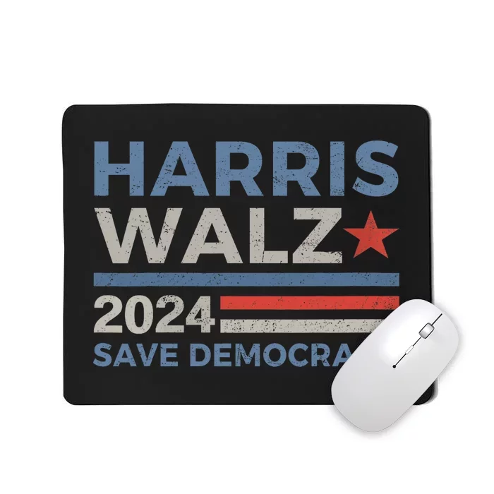 Harris Waltz 2024 Vice President Kamala Harris Tim Walz 2024 Mousepad