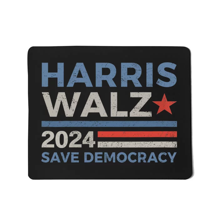 Harris Waltz 2024 Vice President Kamala Harris Tim Walz 2024 Mousepad